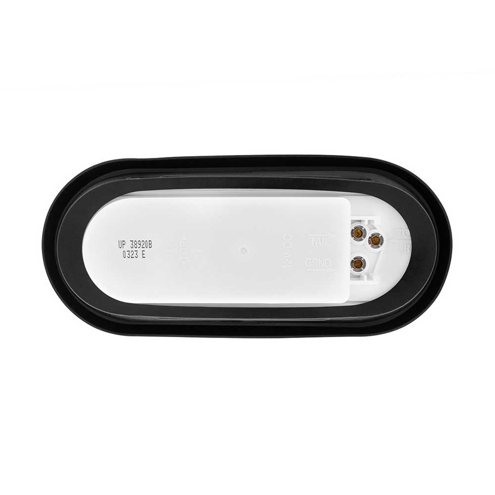 6-1/2" Mid Trailer Turn Signal 18 LED Amber Light Kit