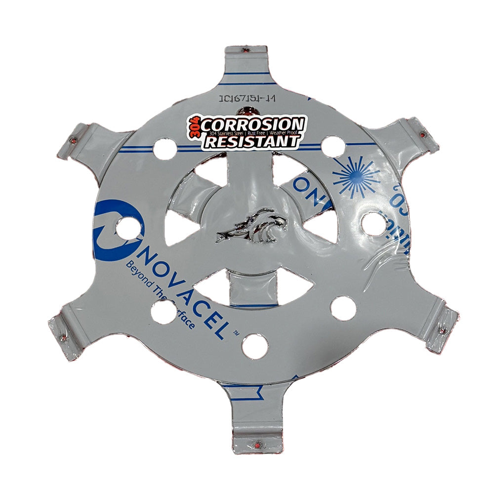 PB 389, 589 Air Cleaner SS Light Brackets for 15" Donaldson with Eight ¾" Cutouts