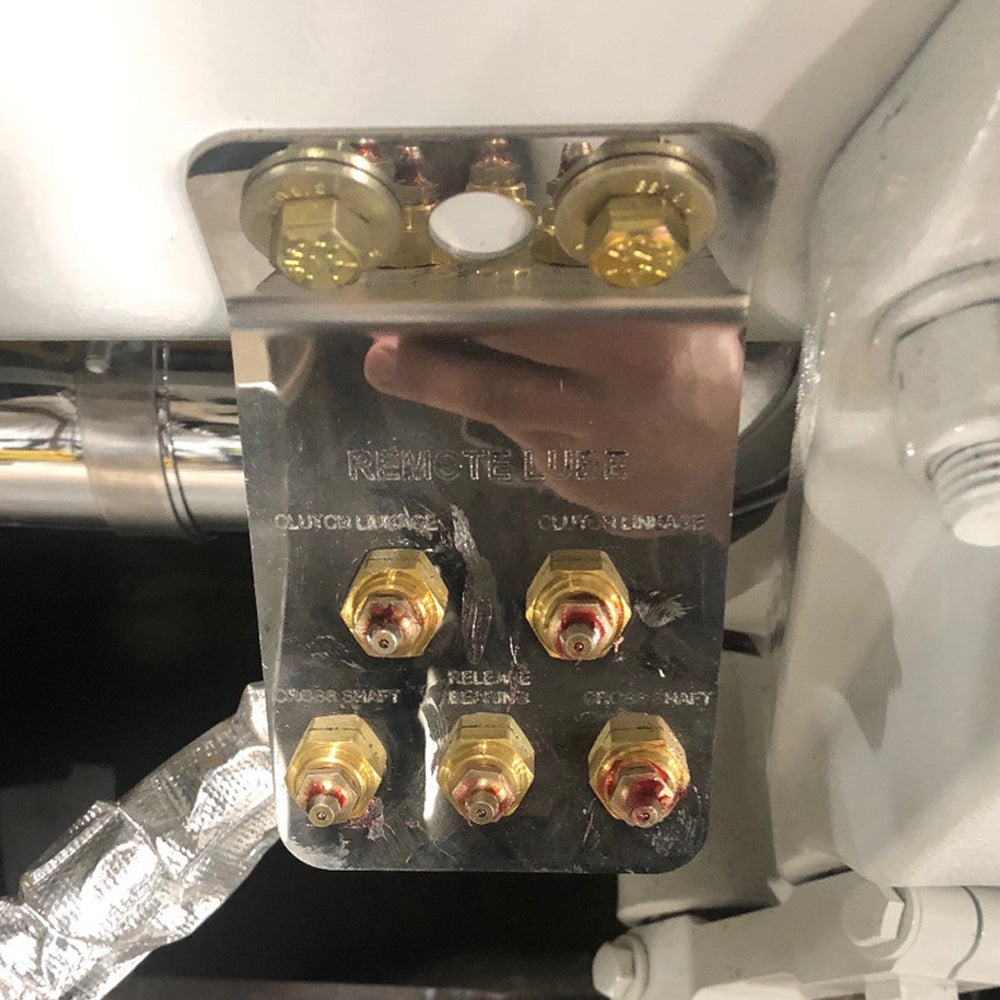 Peterbilt Remote Lube Bracket