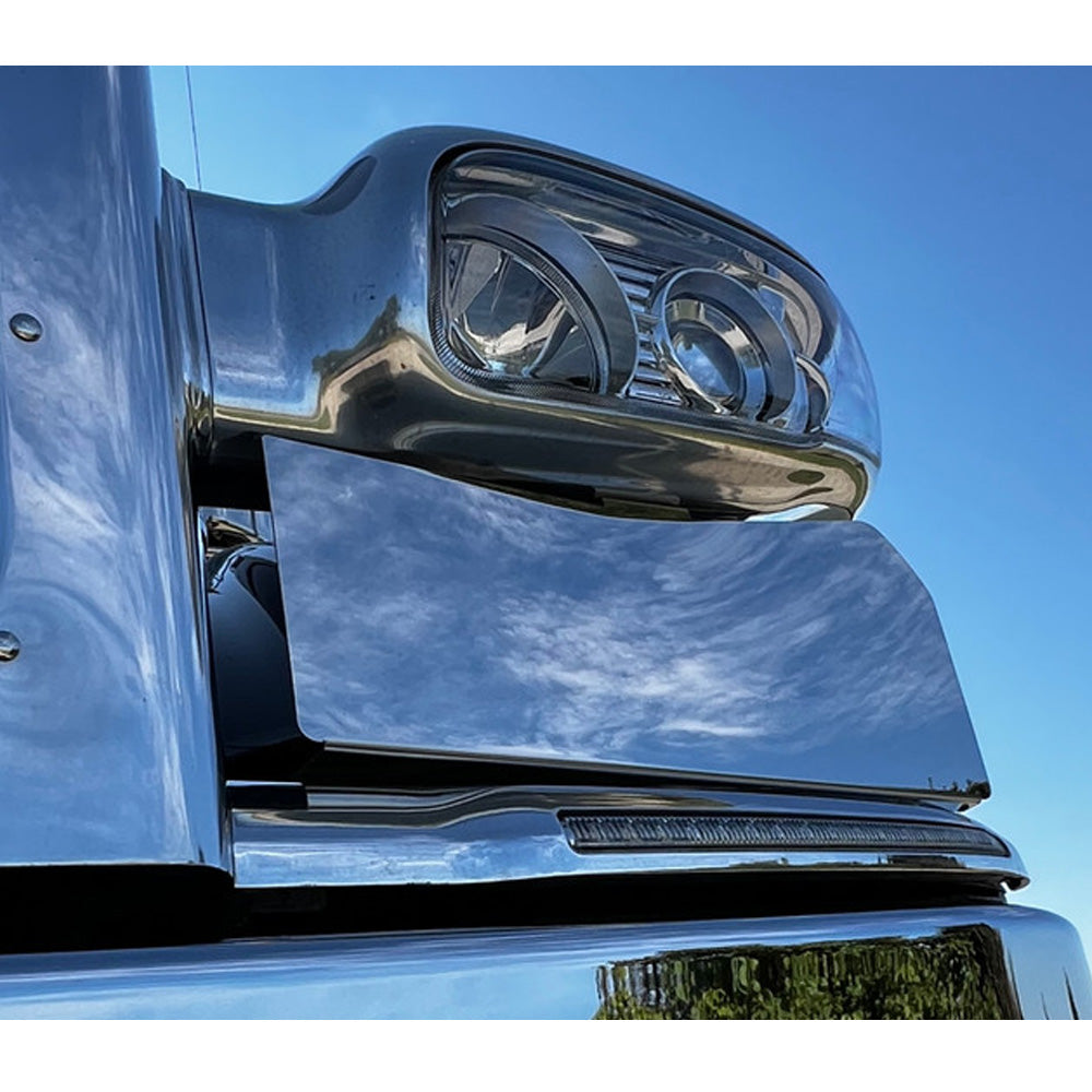 Peterbilt589 Stainless Steel Fender Guards