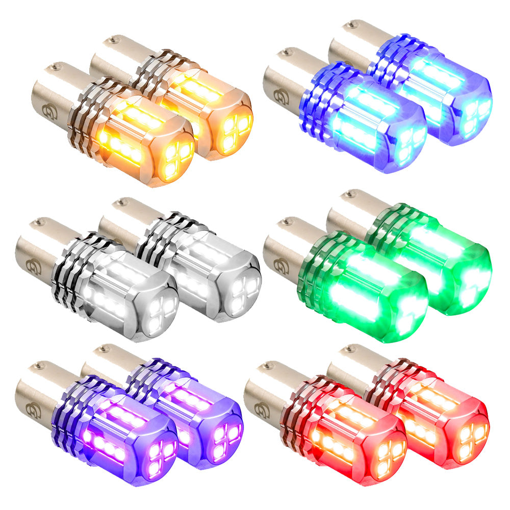 High Power Tower LED Mini Bulb - Pair