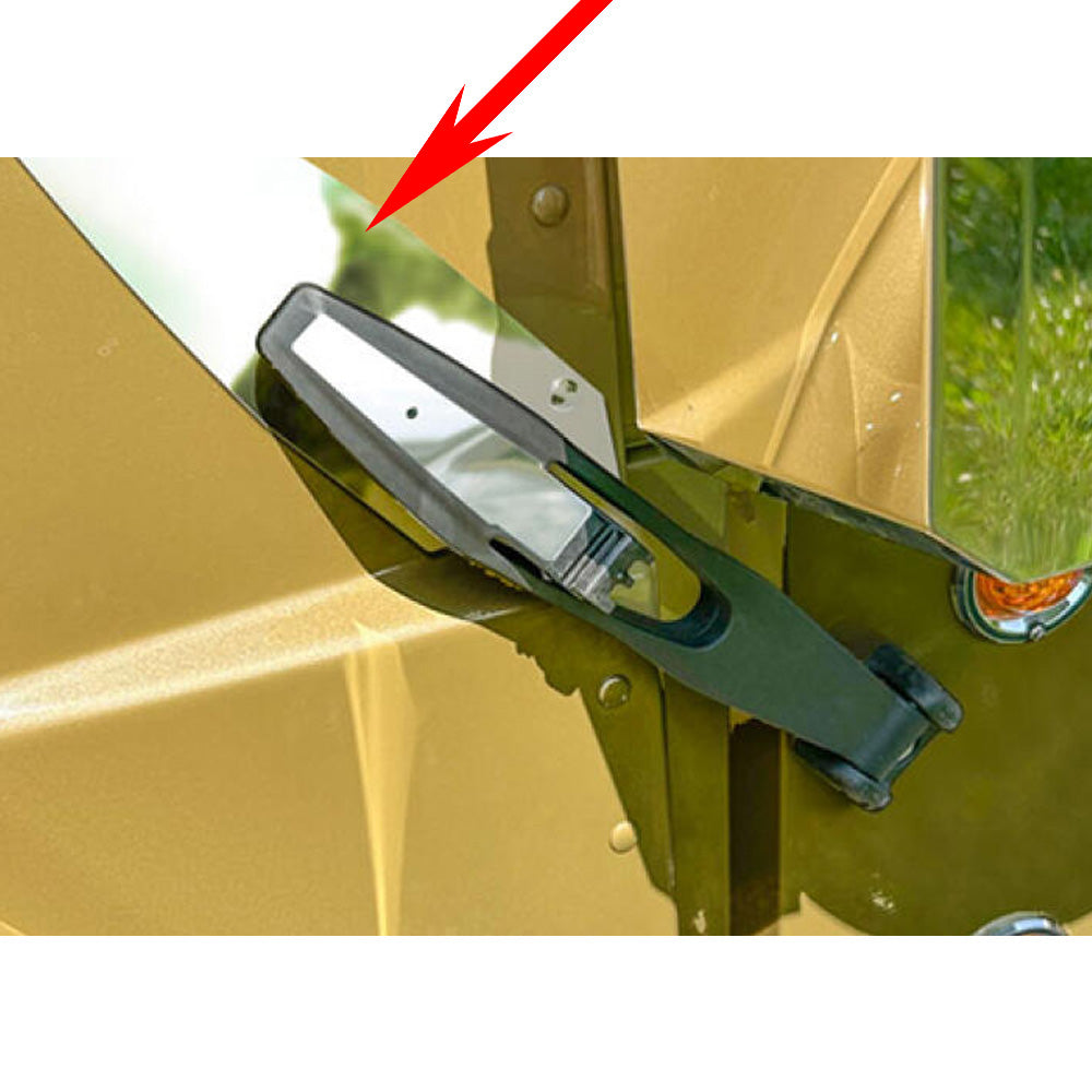 PB 589 Hood Latch Trim with Dimple