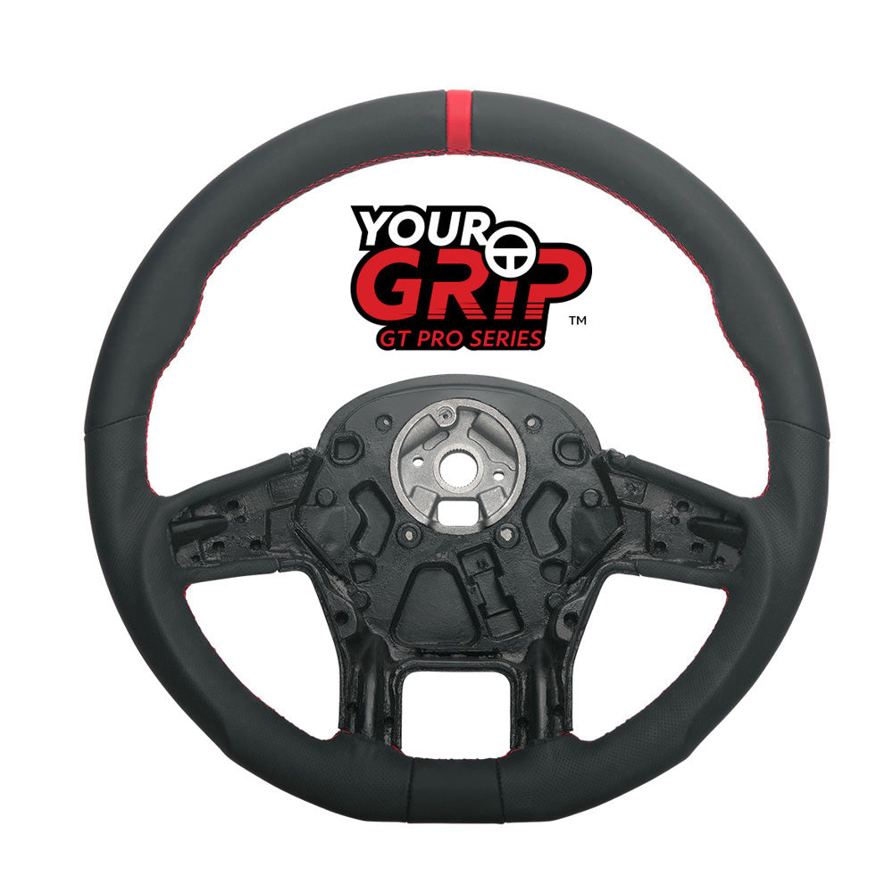 18" YourGrip GT Pro Leather Steering Wheel