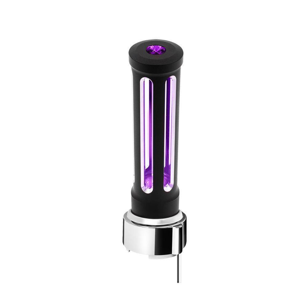 Sonoma Style Matte Black Gearshift Knob with LED - 9/10 Speed Adapter