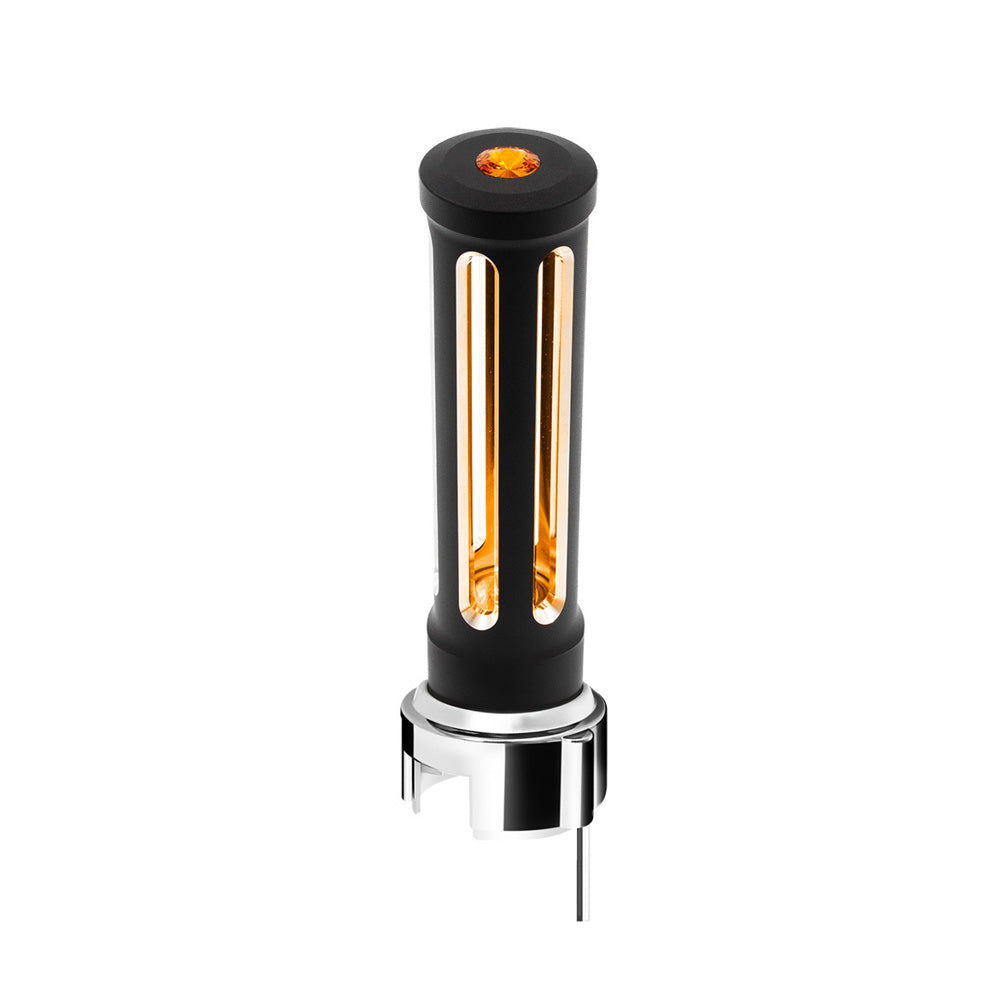 Sonoma Style Gearshift Matte Black Knob with LED - 13/15/18 Speed Adapter