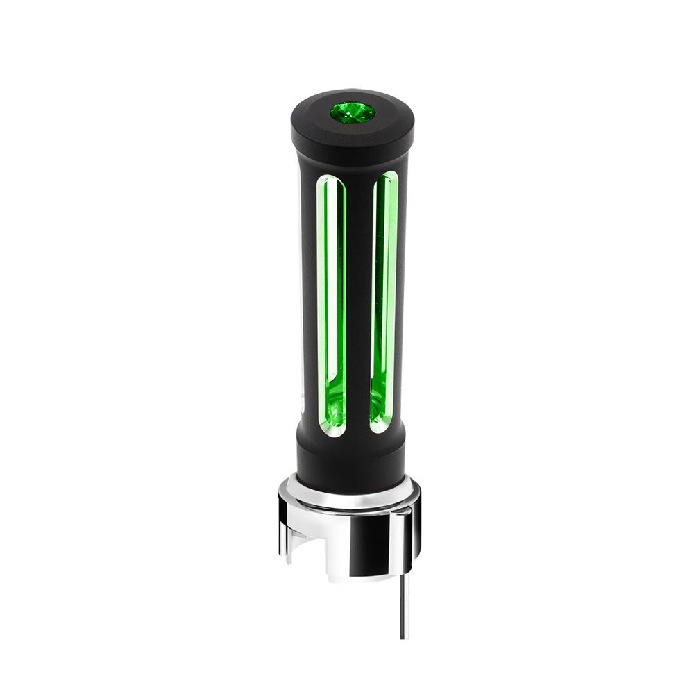 Sonoma Style Gearshift Matte Black Knob with LED - 13/15/18 Speed Adapter