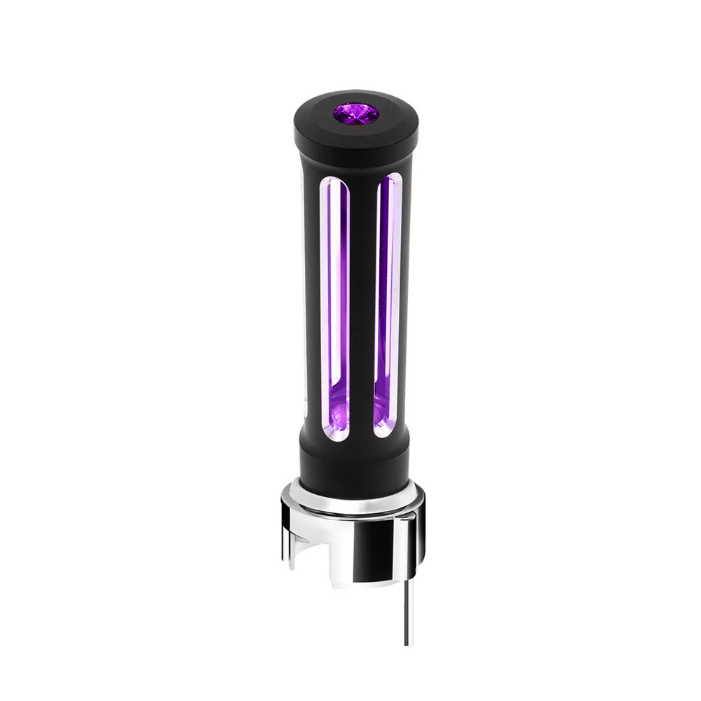 Sonoma Style Gearshift Matte Black Knob with LED - 13/15/18 Speed Adapter