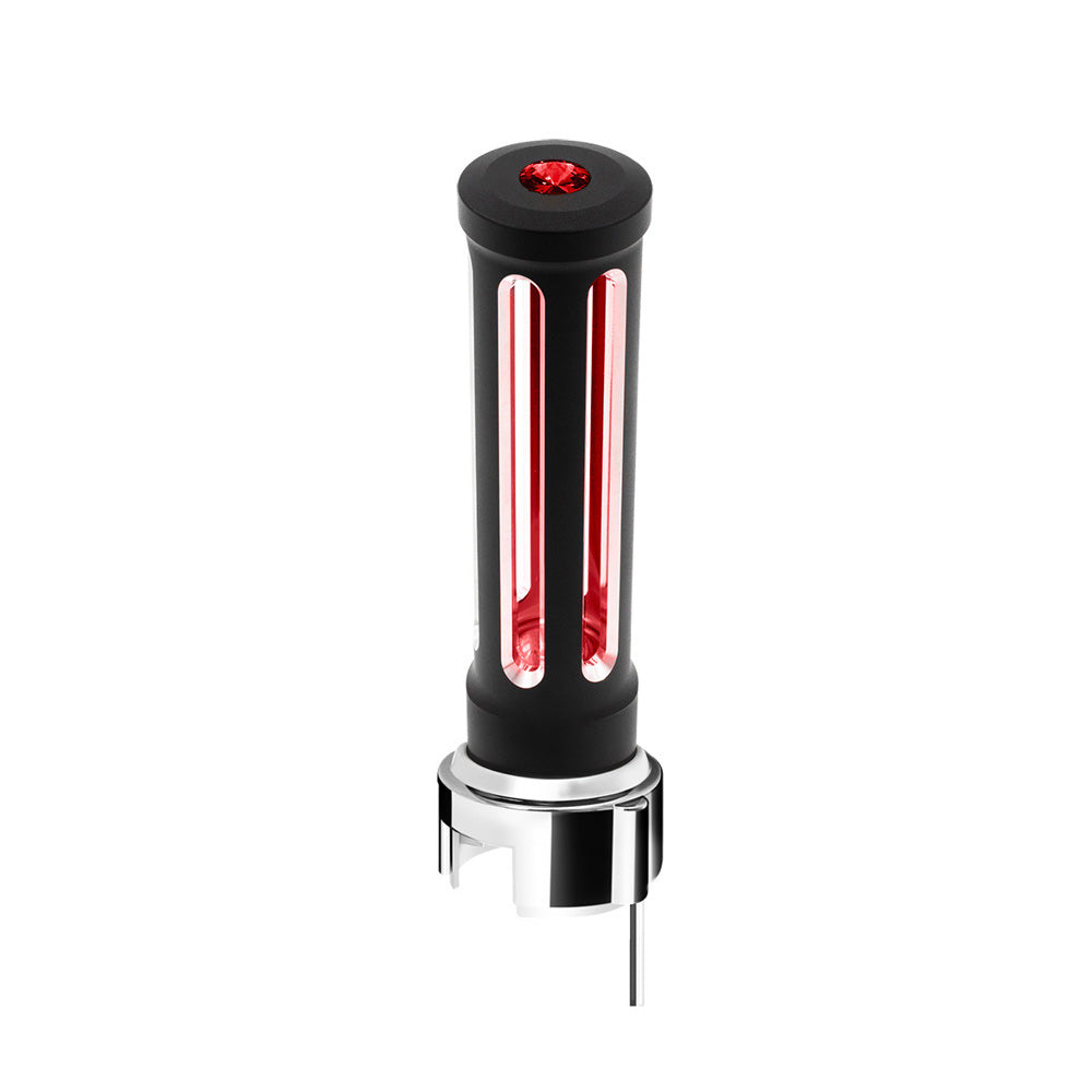 Sonoma Style Gearshift Matte Black Knob with LED - 13/15/18 Speed Adapter