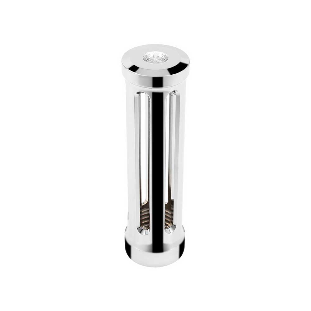 M30x3.5 Thread-On Sonoma Gearshift Chrome Knob with Crystal