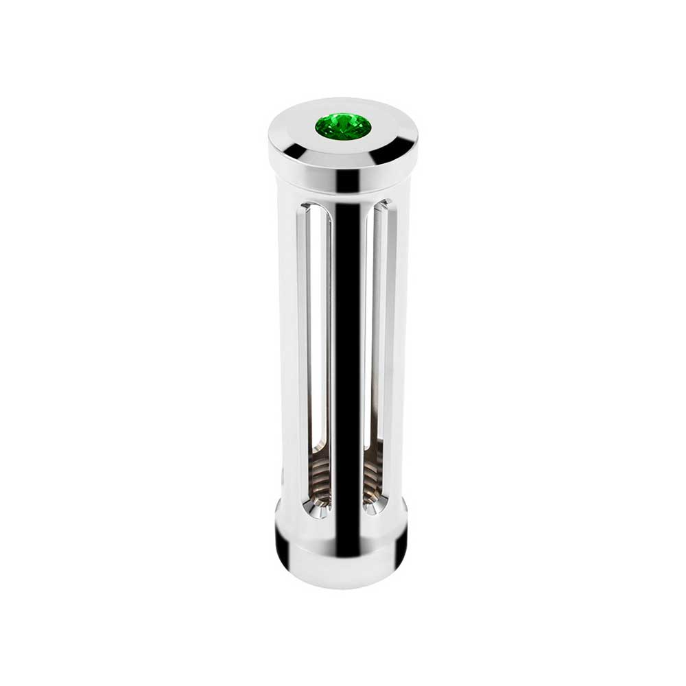 M30x3.5 Thread-On Sonoma Gearshift Chrome Knob with Crystal
