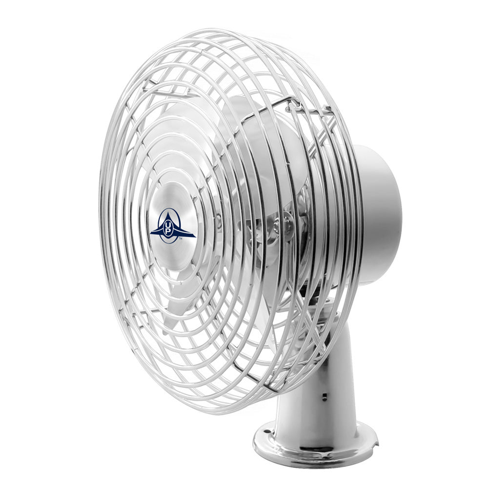 6" Chrome Heavy Duty Fan - 12 Volt