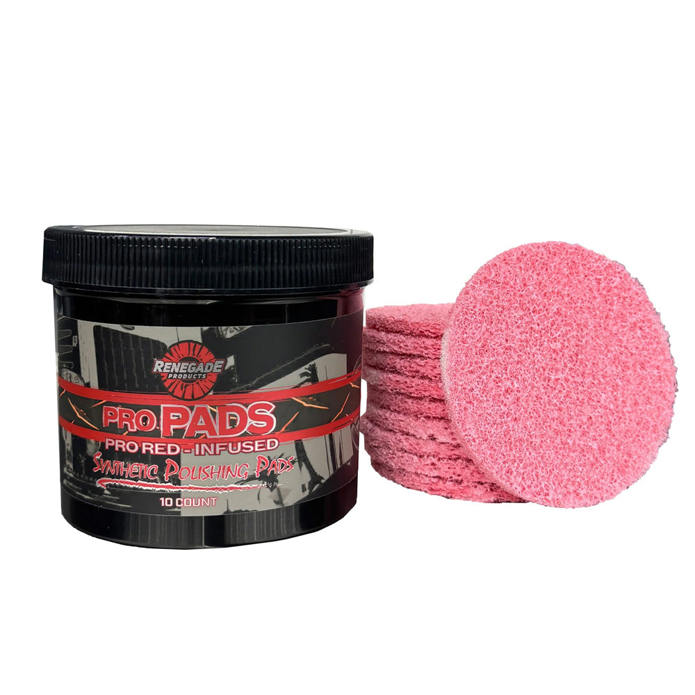 Pro Red Polish Pads