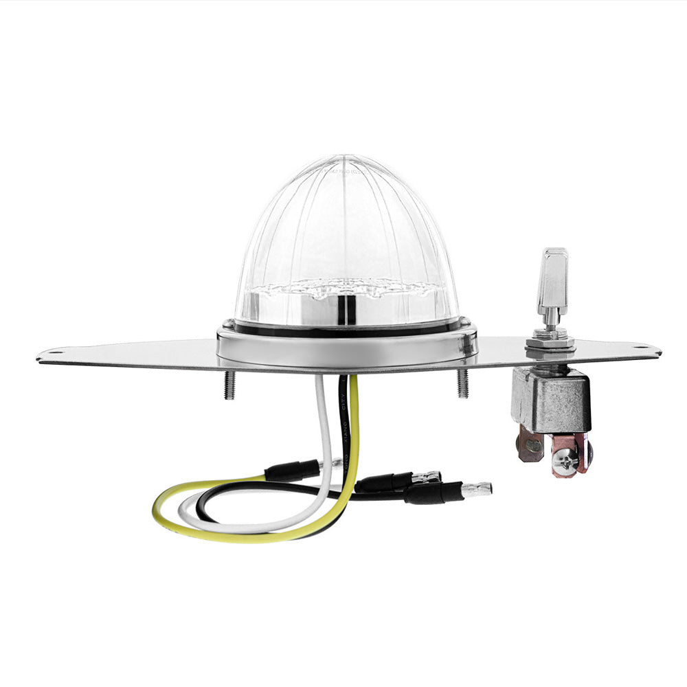 Freightliner Cascadia Double Fury Watermelon Above Door Dome SS Light Kit