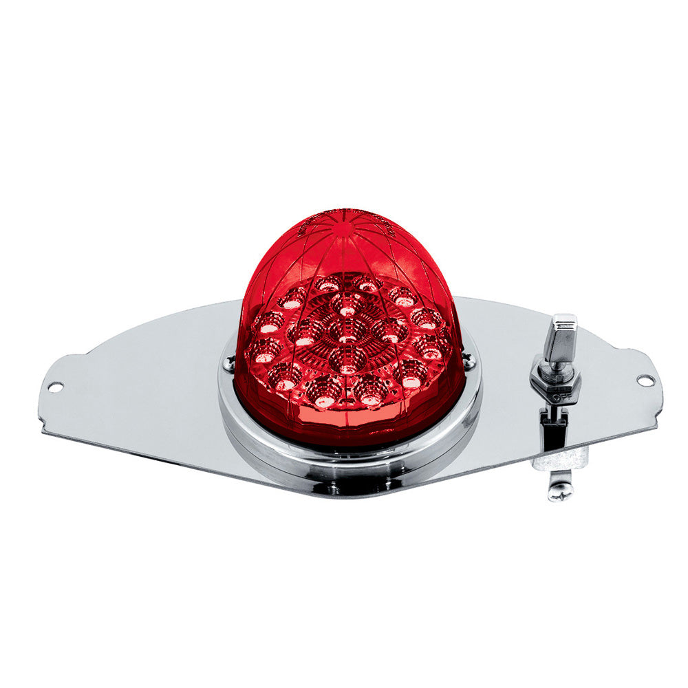 Freightliner Cascadia Double Fury Watermelon Above Door Dome SS Light Kit
