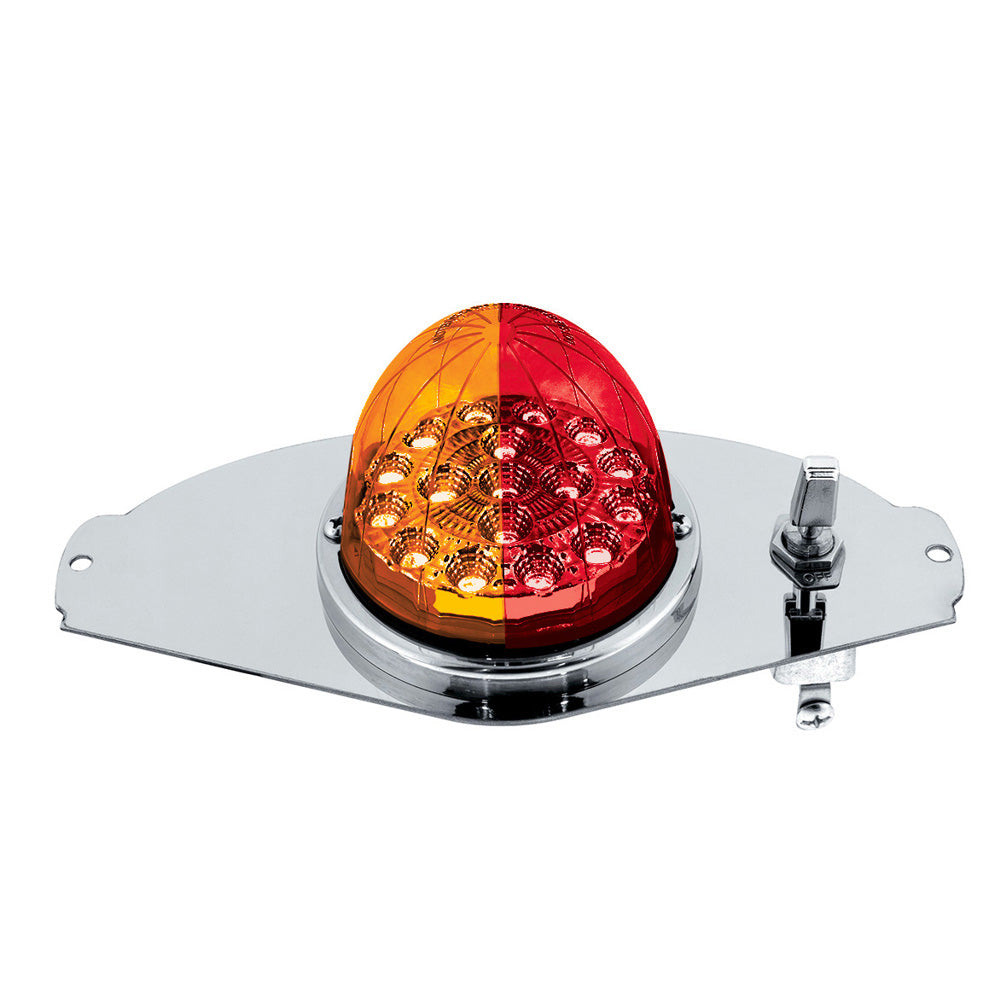 Freightliner Cascadia Double Fury Watermelon Above Door Dome SS Light Kit
