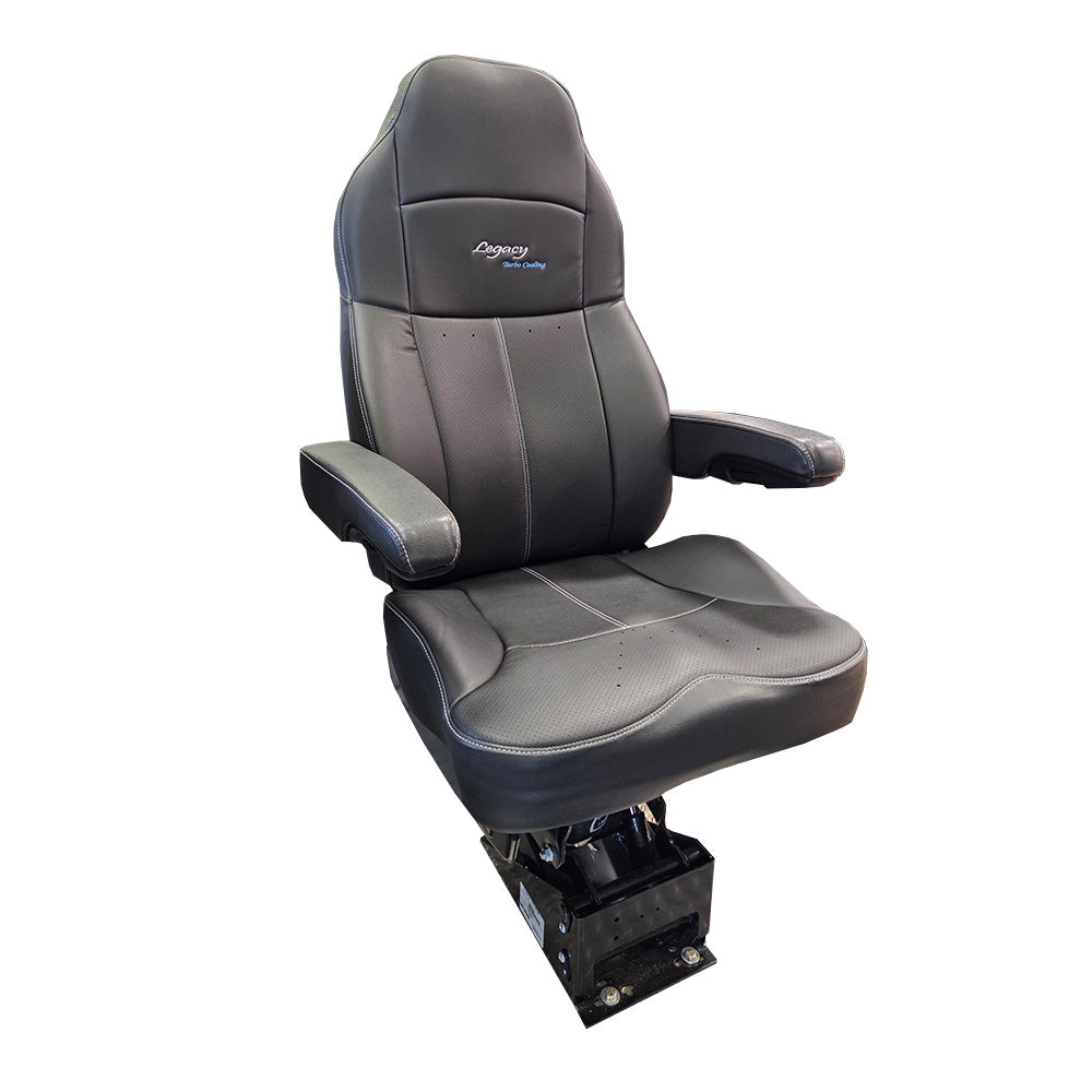Legacy Silver High-Back DuraLeather Turbo Cooling Seat