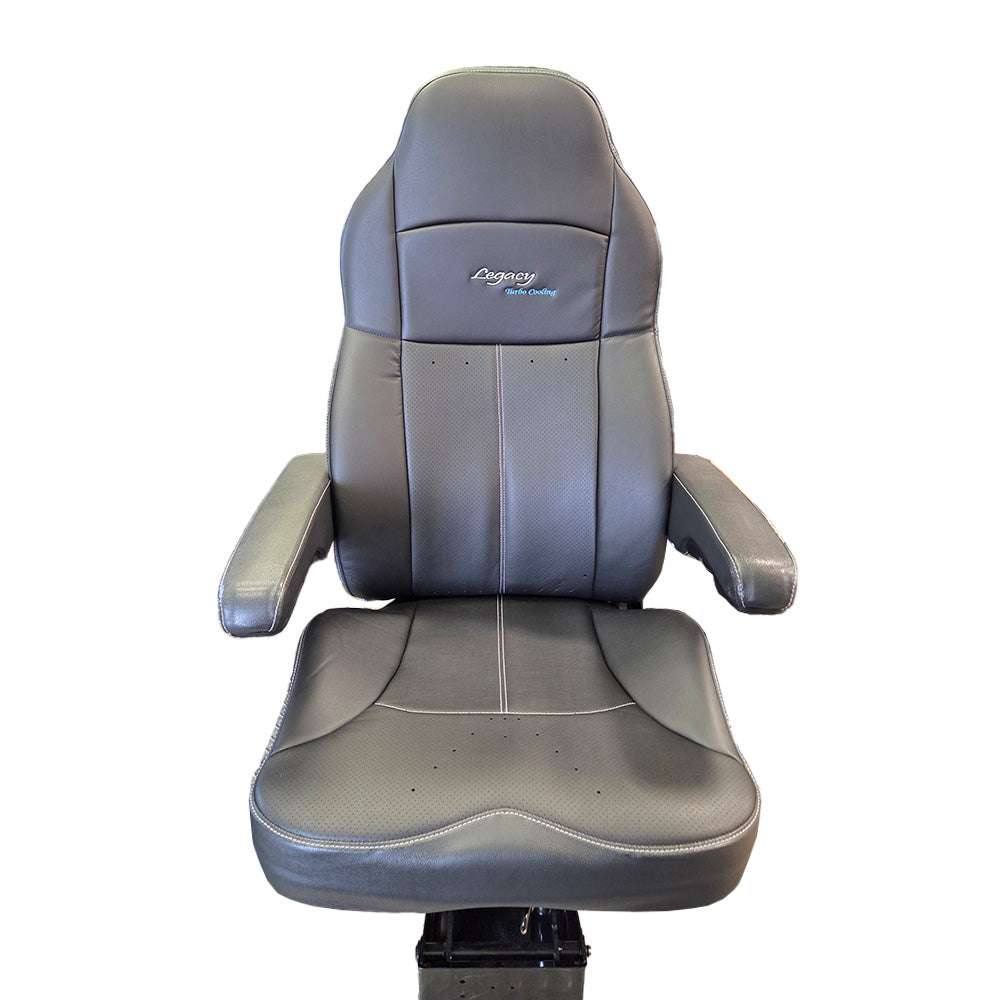 Legacy Silver High-Back DuraLeather Turbo Cooling Seat