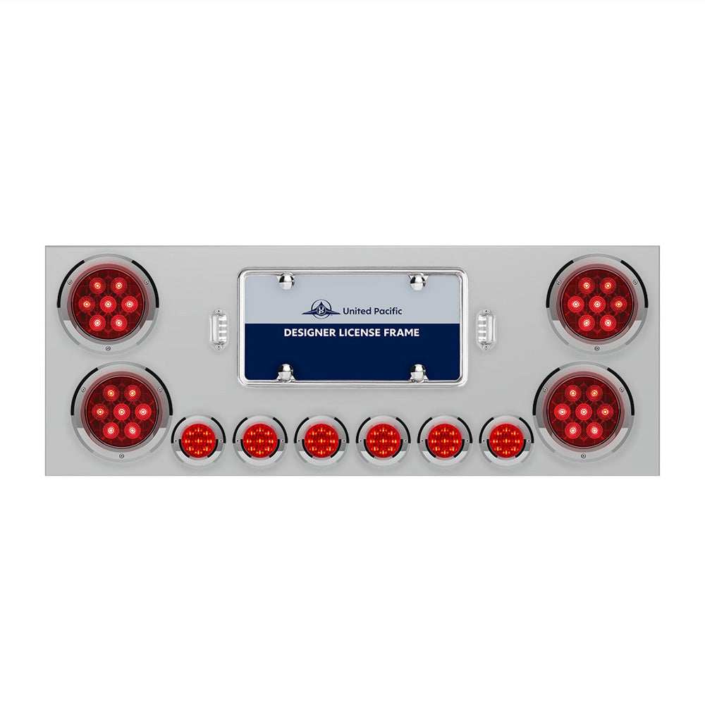 SS Comp Series Rear Center Panel with LEDs and LP Cutout