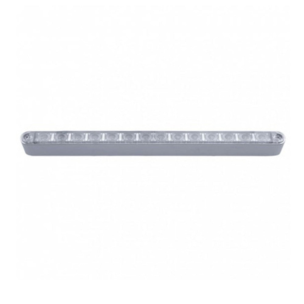 12" Light Bar with Fourteen Red/Clear LEDs and S/T/T