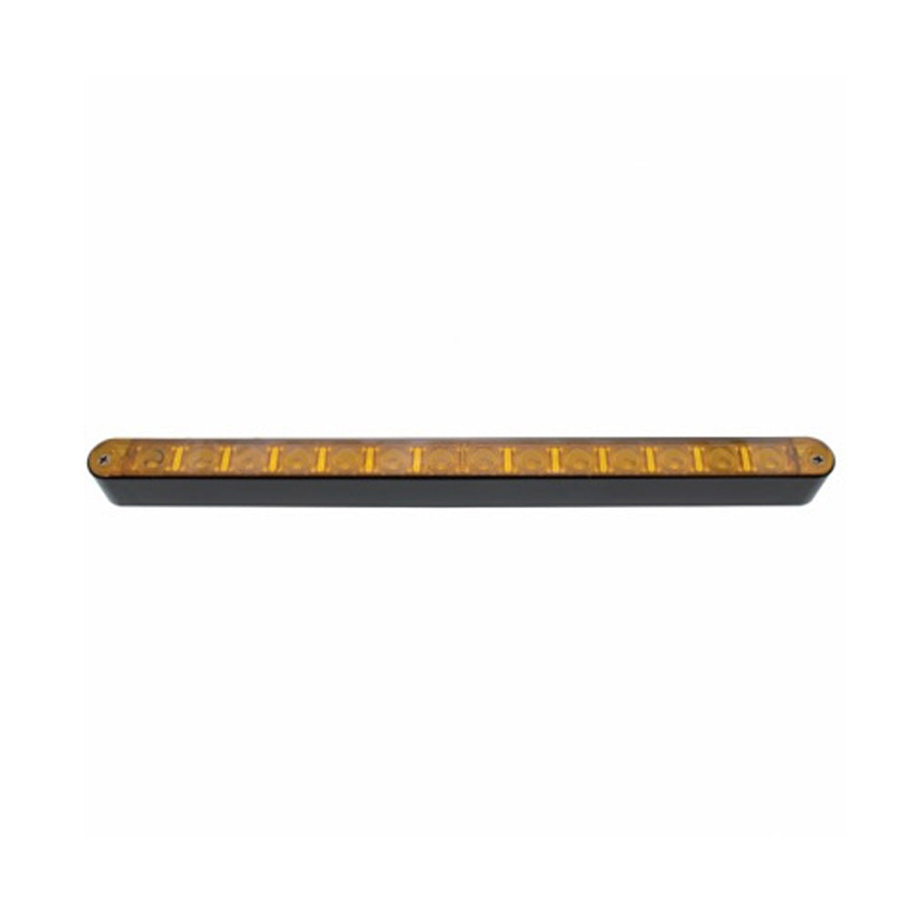 12" Light Bar with Black Housing and Fourteen LEDs