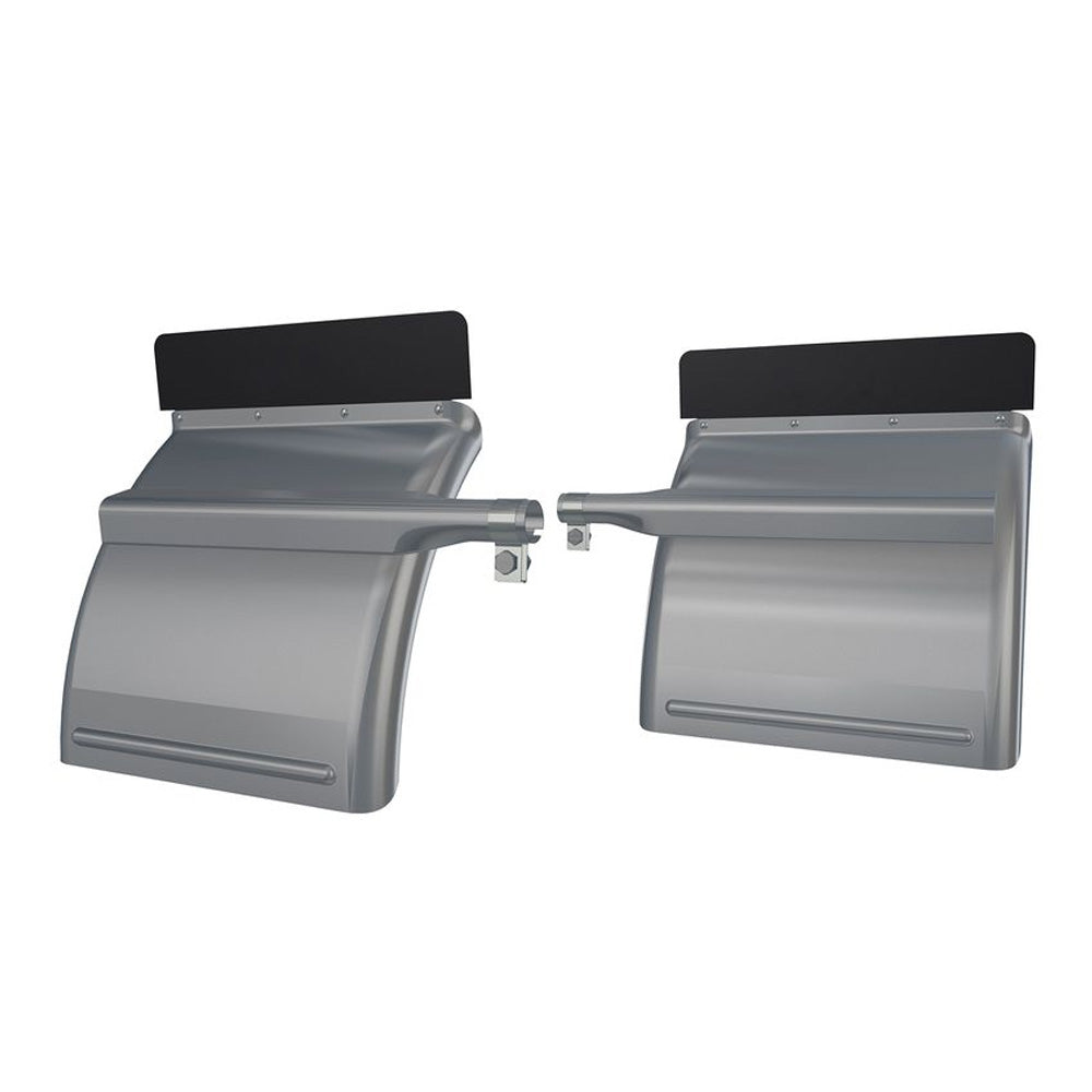 SS Classic Paddle Mount PMC-24 Quarter Fender with Triangle Tube & Top Flap