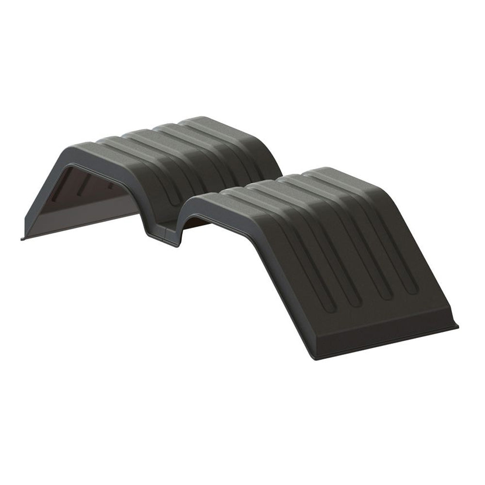 Black Poly Refuse Tandem Fender