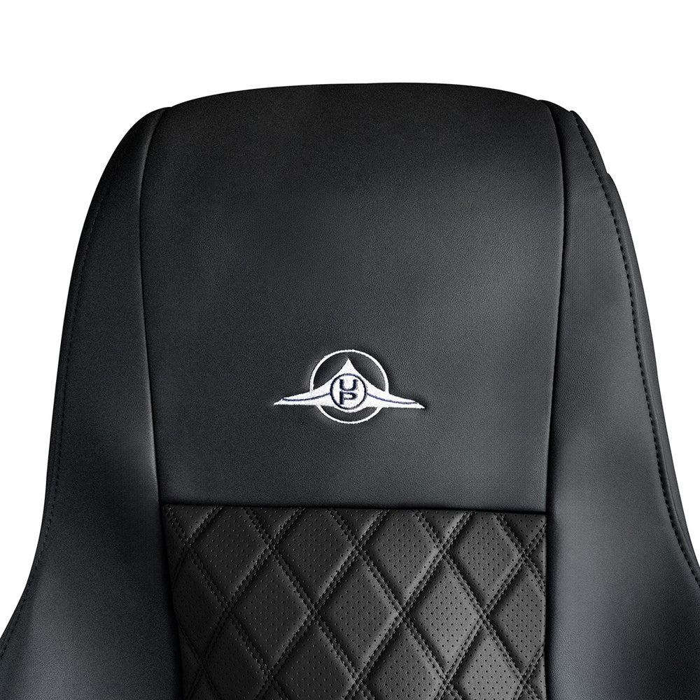 Riggear NAPA Black Faux Leather Seat Cover for 2008+ FL Cascadia