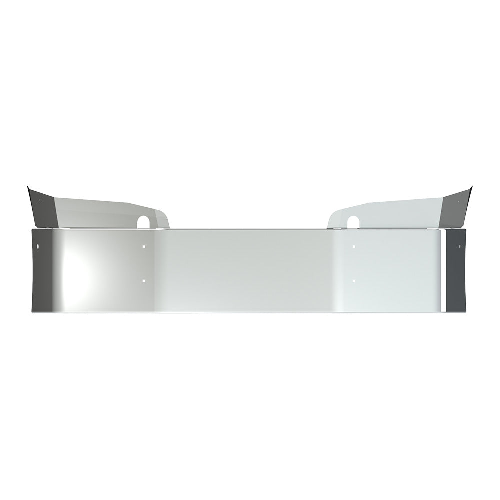 18" FL Cascadia SBA 2017 and Newer Chrome Bumper with Tow Hole
