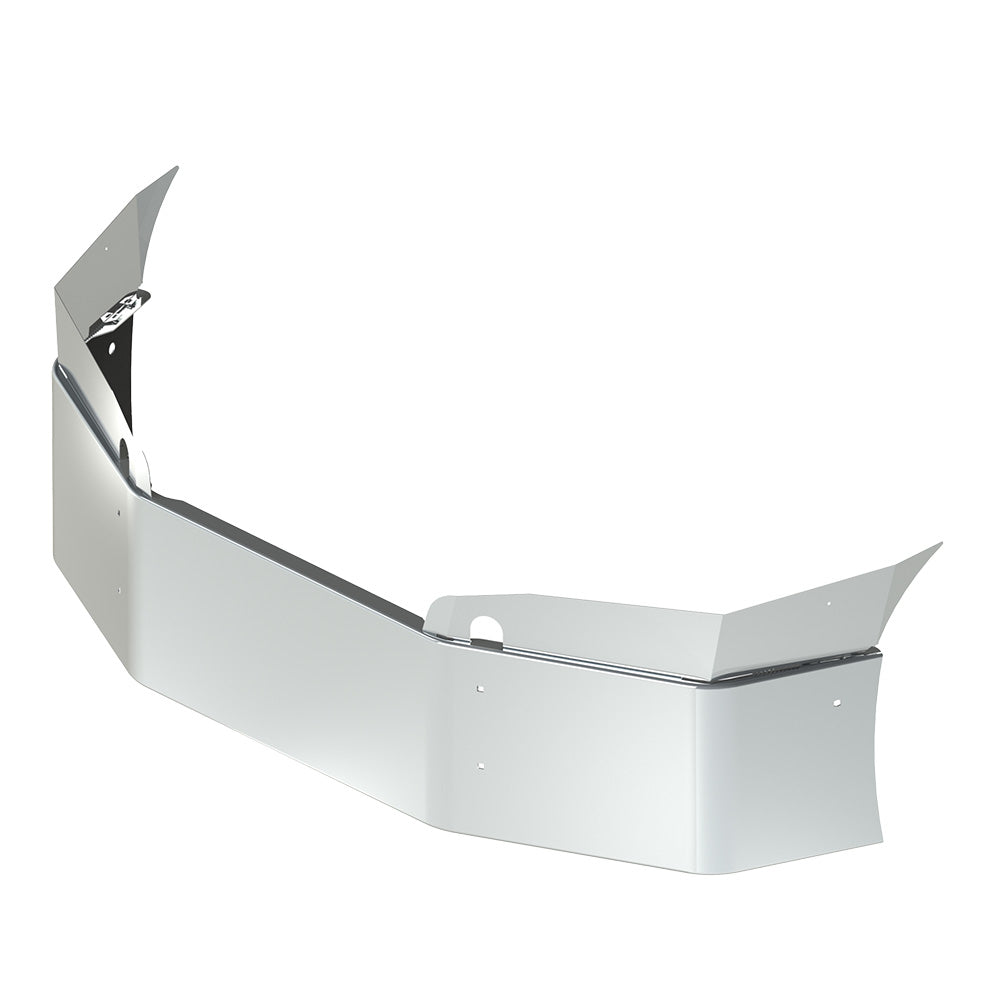 18" FL Cascadia SBA 2017 and Newer Chrome Bumper with Tow Hole