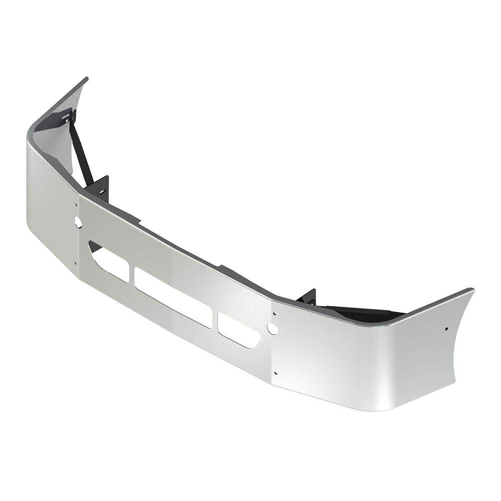 FL Columbia 18" SBA Chrome Bumper with Tow and Vent Cut Outs