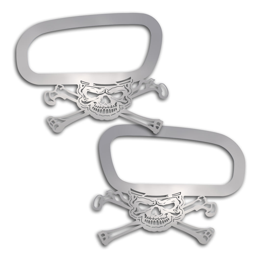 Peterbilt 589 Skull Bone Handle Trim