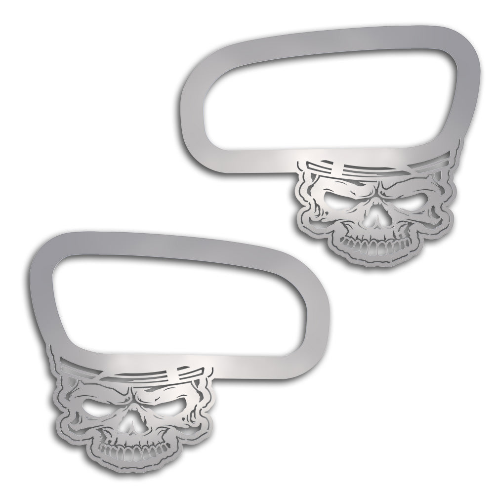 Peterbilt 589 Skull Door Handle Trim