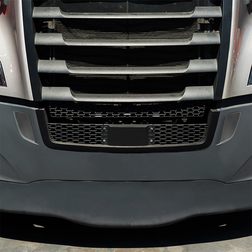 Freightliner Cascadia 2018+ Black Tow Hook Access Covers