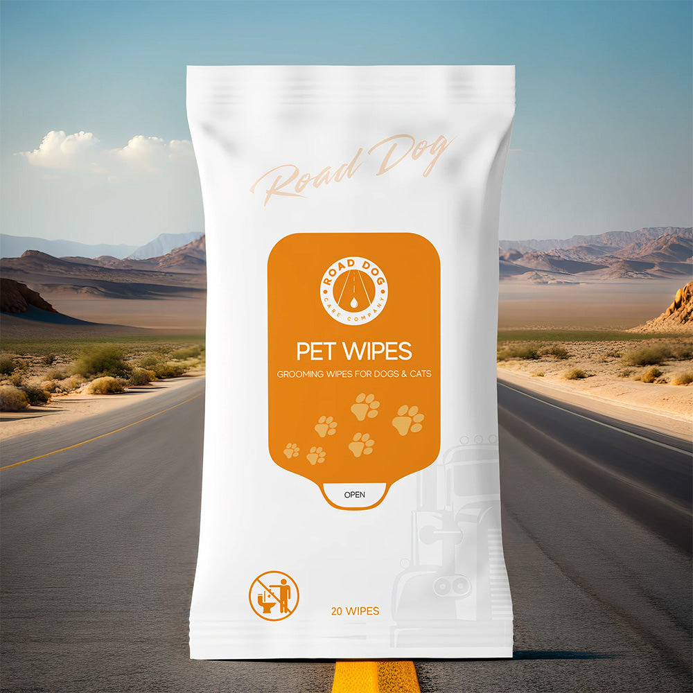 Pet Grooming Wipes for Dogs and Cats - 20 Pack