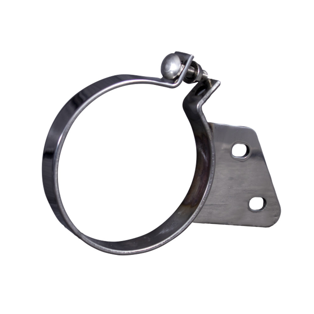 5" Offset Stainless Steel Peterbilt Exhaust Bracket