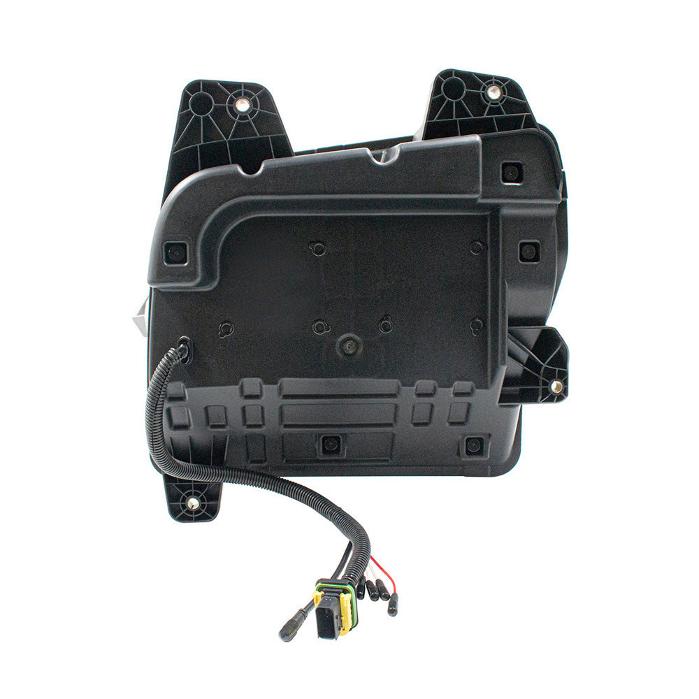 Kenworth W990 Black High Power LED Turn, LED Halo Light Headlight