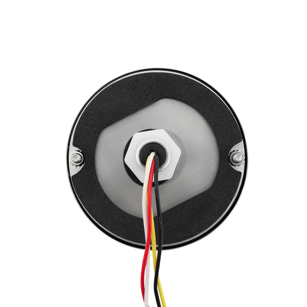 3-1/2" Double Fury 4 LED Clear Glass Watermelon Light