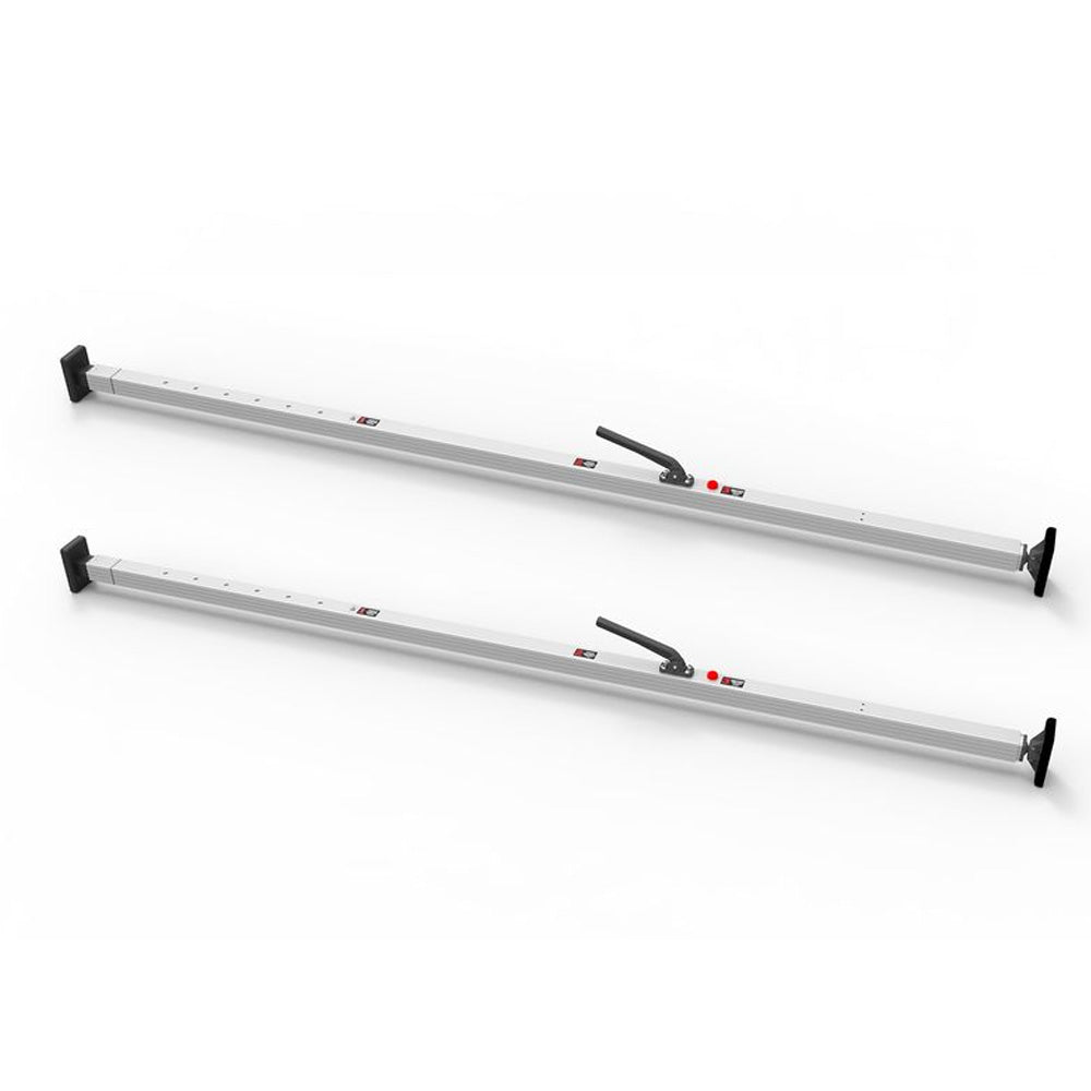 84" - 114" SL-30 Cargo Bar with Articulating & Fixed Feet " Pair