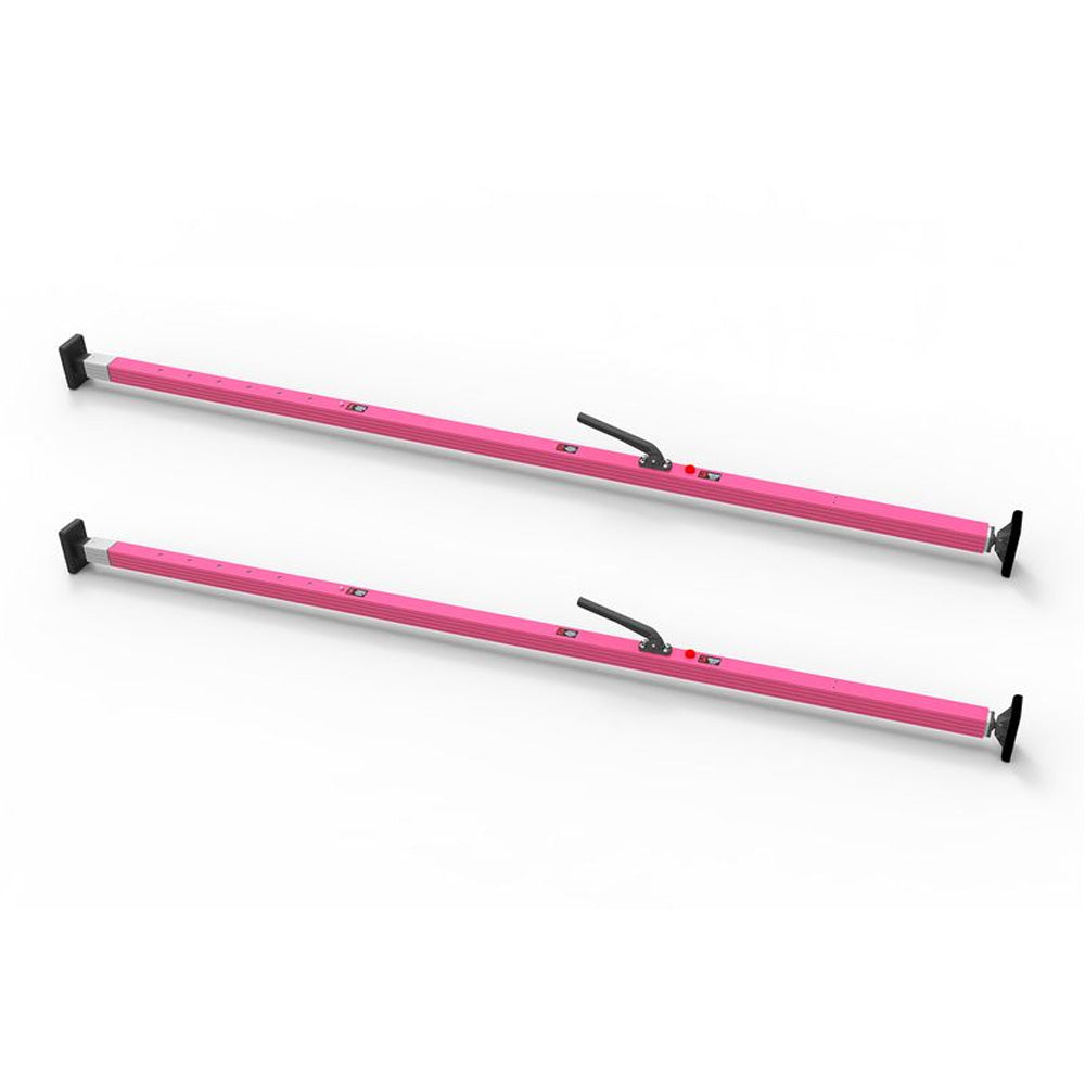 84" - 114" SL-30 Cargo Bar with Articulating & Fixed Feet " Pair