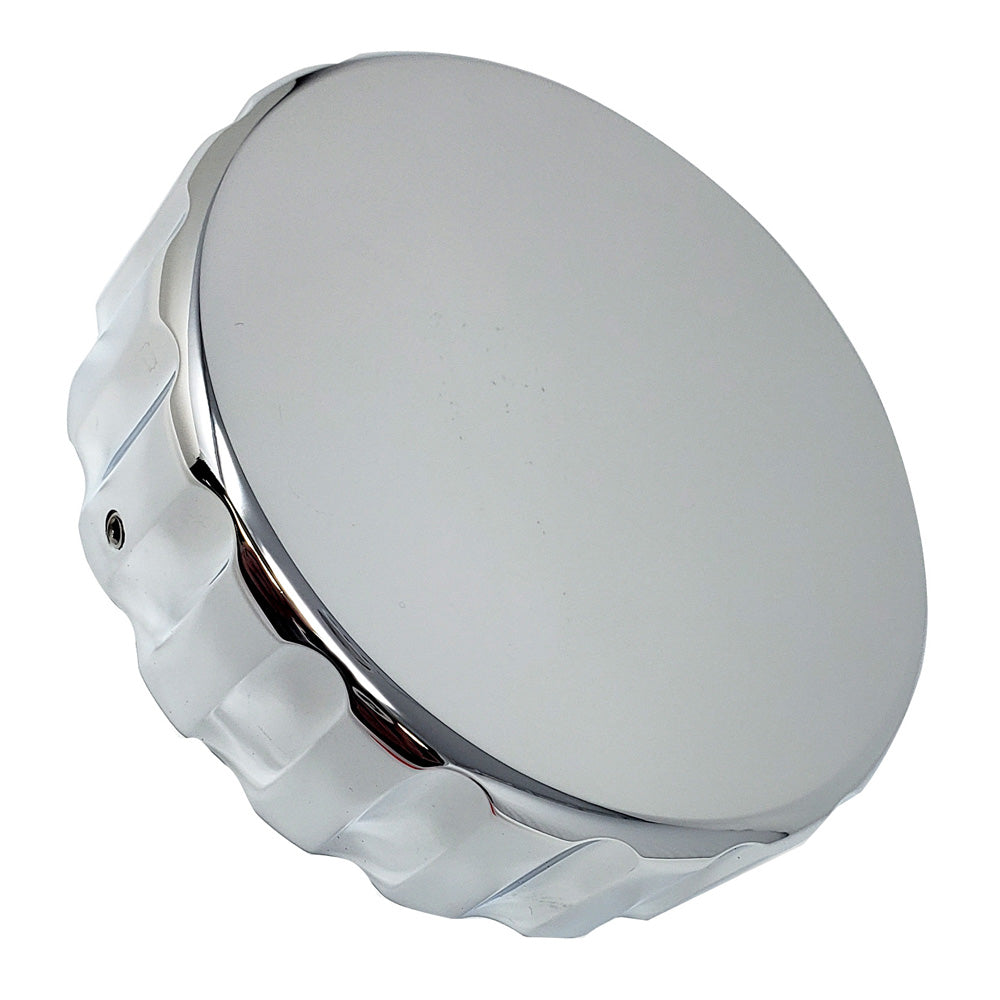 Kenworth Ribbed Fuel Cap Cover - Pair