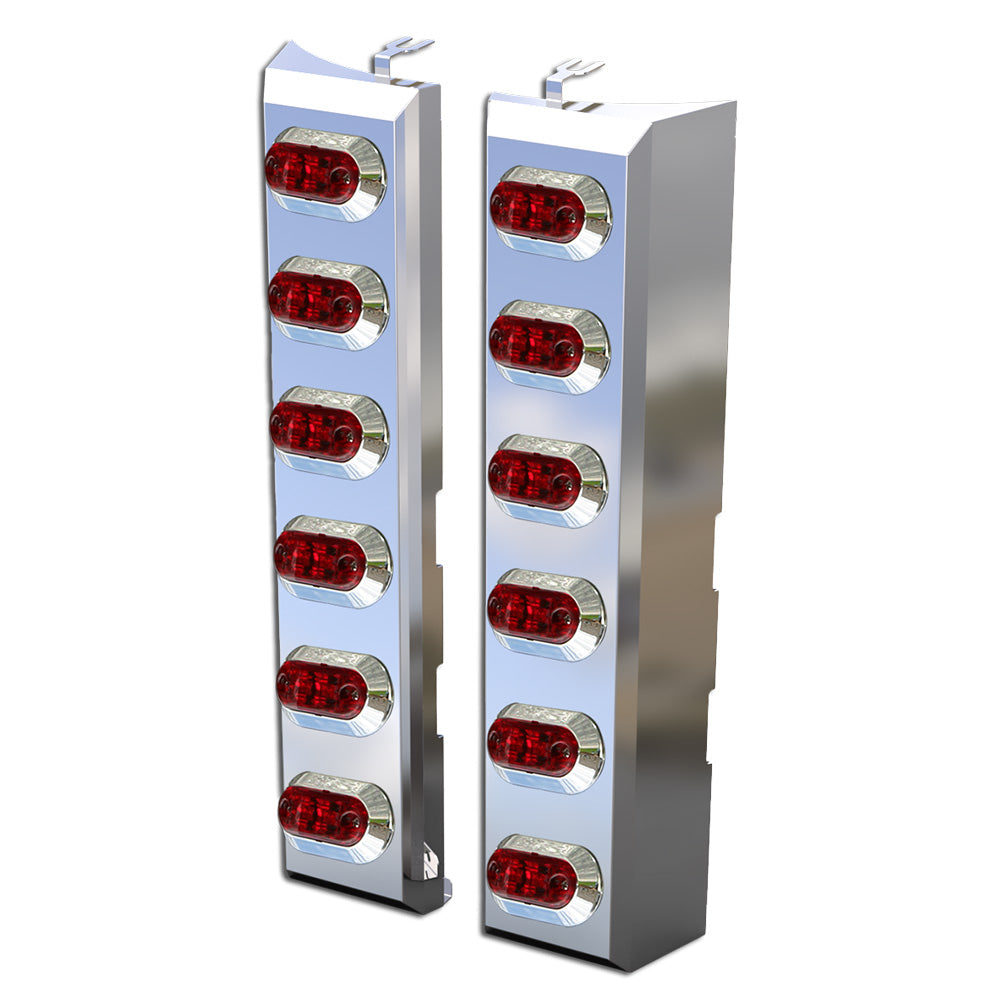 PB 589 2024+ Rear SS Breather Light Bar with 12 Challenger LEDs