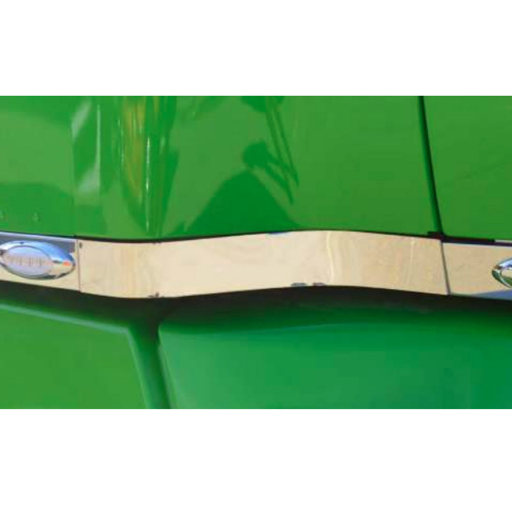 Kenworth T680, T800 Mid Roof Stainless Blank Exhaust Filler