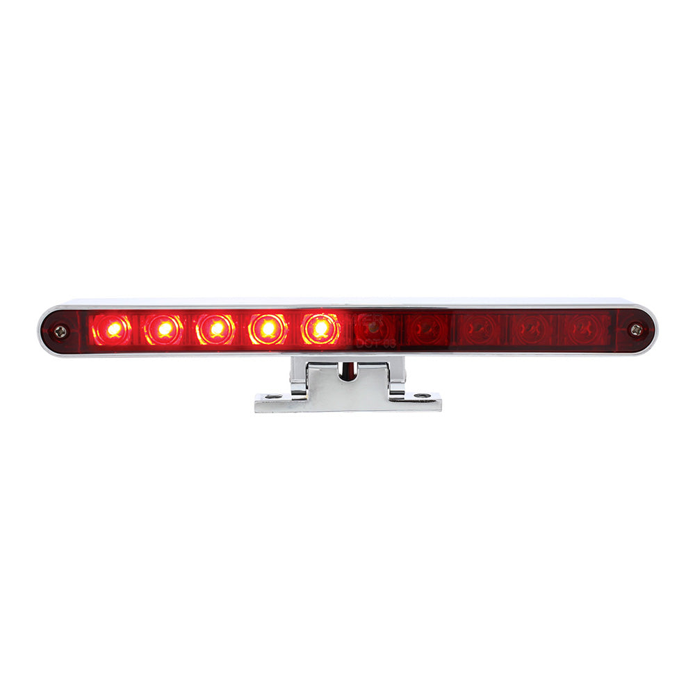 3rd Brake 10 Red Split Function Light with Swivel Pedestal Base