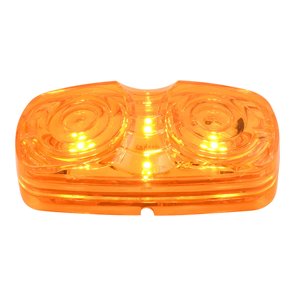 4" Amber/Amber Tiger Eye Dual Function LED Light