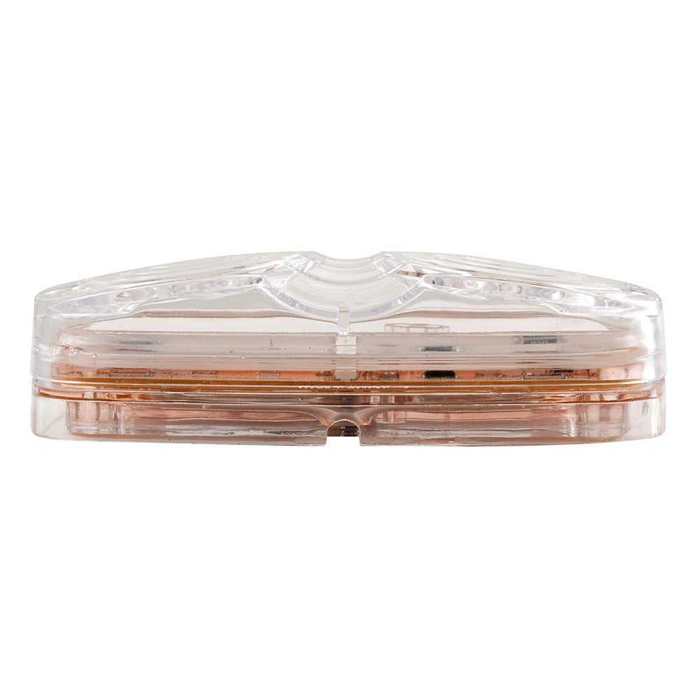 4" Red/Clear Tiger Eye Dual Function LED Light