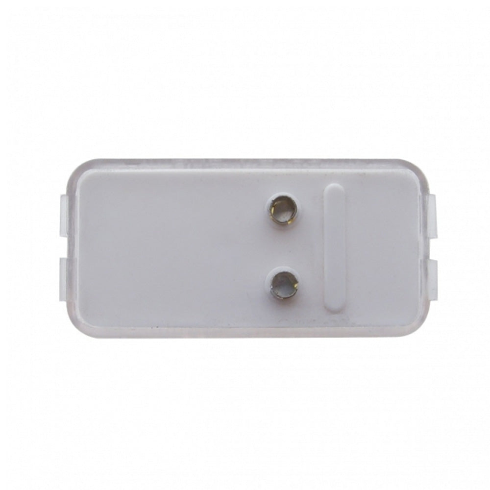 2-1/2" Rectangular Utility Incandescent Clear Lens