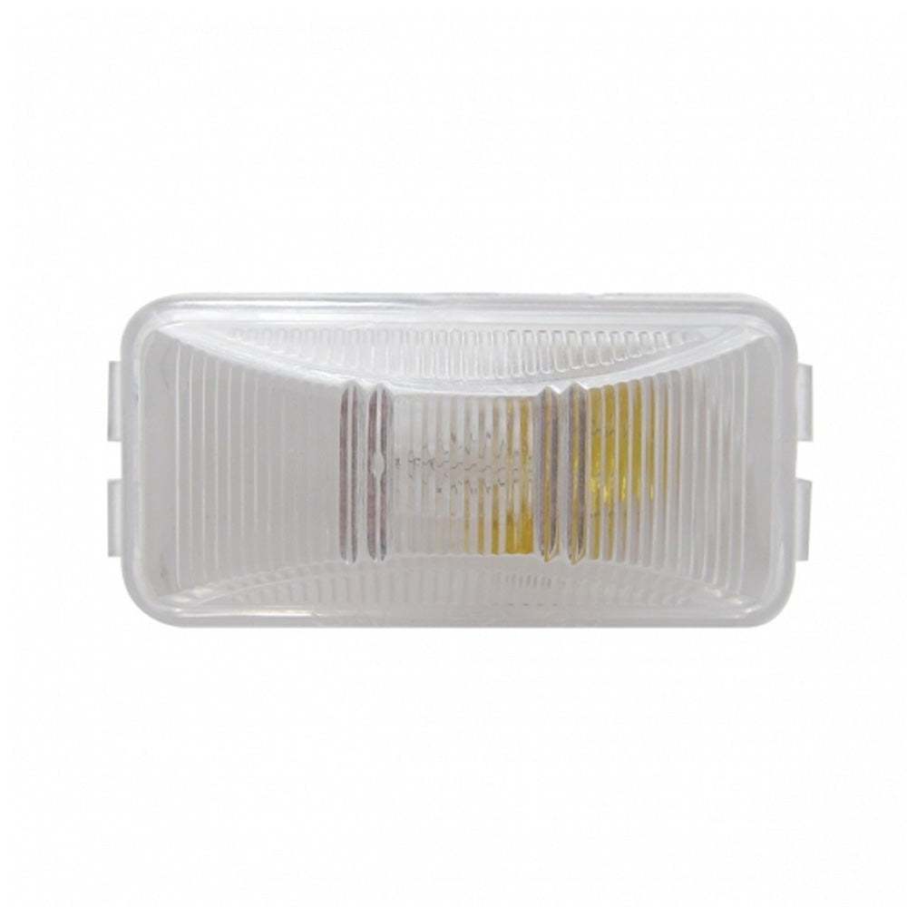 2-1/2" Rectangular Utility Incandescent Clear Lens