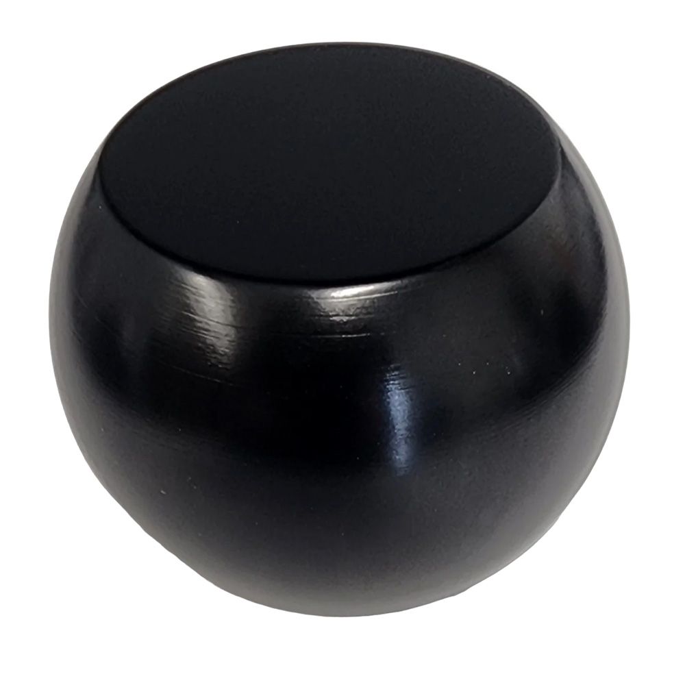 Black Anodized Billet Aluminum Flat Top Brake Knob