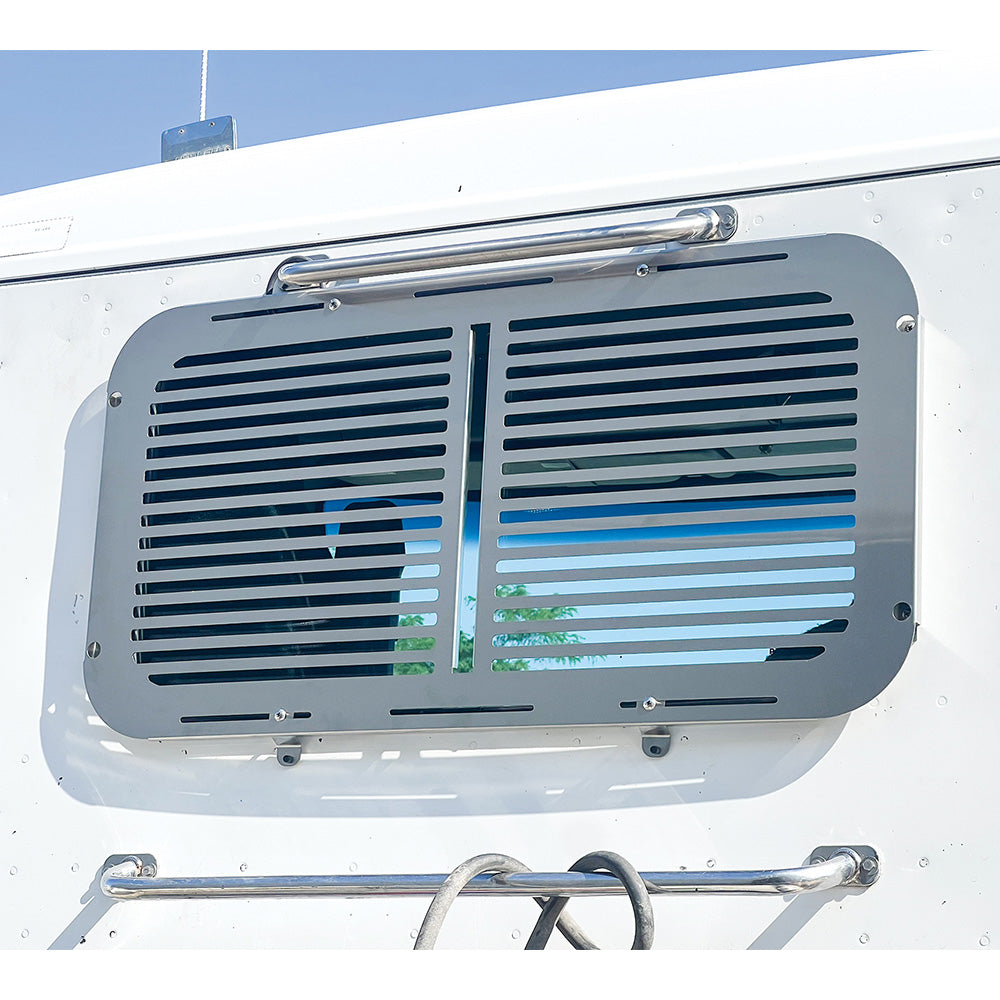 Peterbilt, Kenworth Stainless Steel Rear Window Guards