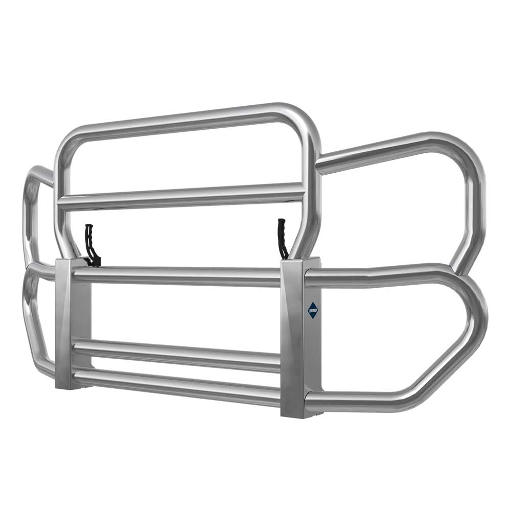 HERD Polished Stainless Grille Guard Gen 4 for FL Cascadia 113, 123